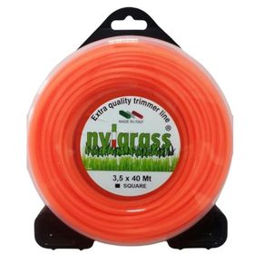 Nylgrass 3.5 mm 40 mt Turuncu Dört Köşe Tırpan Misinası