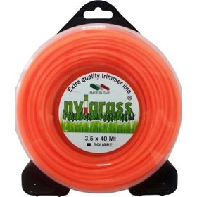Nylgrass 3.5 mm 40 mt Turuncu Dört Köşe Tırpan Misinası
