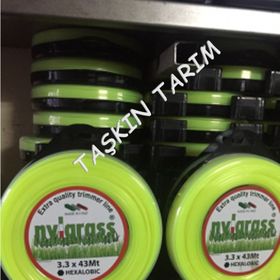 Nylgrass 6 Köşe Sarı 3,3 mm 43 mt Misina