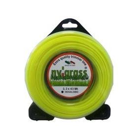 Nylgrass Sarı 3.3 mm 43 m Altıköşe Tırpan Misinası