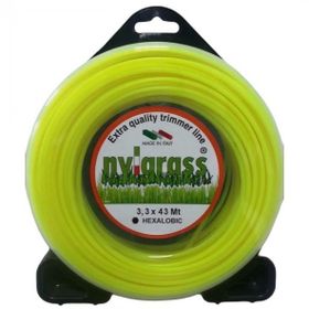 Nylgrass Sarı 3.3 mm 43 m Altıköşe Tırpan Misinası