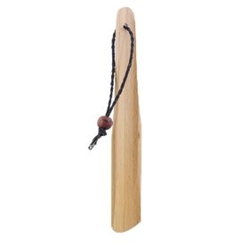 NYN Naturel Renk Ahşap 23 cm Uzunluğunda Ayakkabı Çekeceği