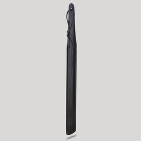 NYN Siyah Eskitme Ahşap 40 cm Uzunluğunda Ayakkabı Çekeceği