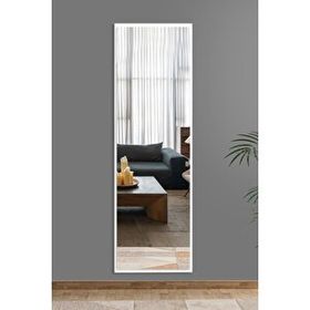 Nysamo 150 cm Beyaz Düz Duvar Aynası