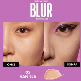 NYX Blur Tint Ciltte Filtre Etkili Fondöten - 05 Vanilla