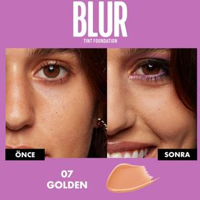 NYX Blur Tint Ciltte Filtre Etkili Fondöten - 07 Golden