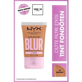 NYX Blur Tint Ciltte Filtre Etkili Fondöten - 10 Medium