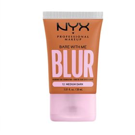 NYX Blur Tint Ciltte Filtre Etkili Fondöten - 12 Medium Dark