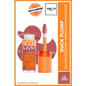 Nyx Professional Makeup 03 Nude Swings Plump Dolgun Dudak Parlatıcısı
