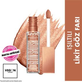 Nyx Professional Makeup 08 Twisted Tangerine Ultimate Glow Shots Işıltılı Likit Göz Farı