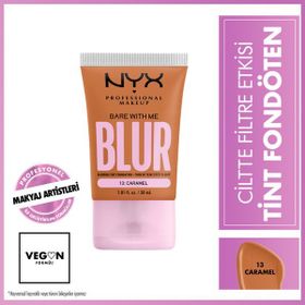 Nyx Professional Makeup 13 Caramel Blur Tint Ciltte Filtre Etkili Fondöten