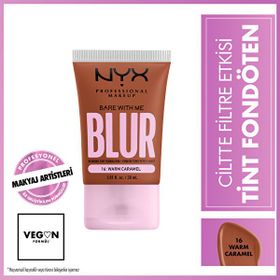 Nyx Professional Makeup 16 Warm Caramel Blur Tint Ciltte Filtre Etkili Fondöten
