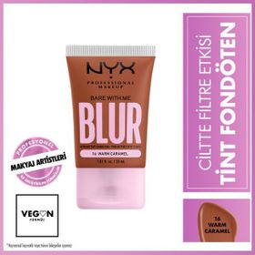 Nyx Professional Makeup 16 Warm Caramel Blur Tint Ciltte Filtre Etkili Fondöten