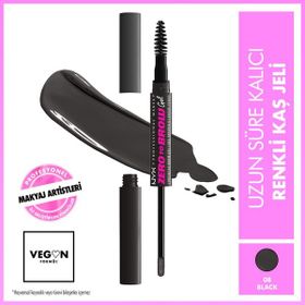 Nyx Professional Makeup Black Zero To Brow Uzun Süre Kalıcı Kaş Jeli