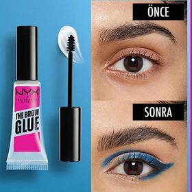 Nyx Professional Makeup Brow Glue Kaş Sabitleyici Şeffaf Maskara