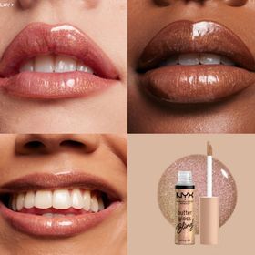 Nyx Professional Makeup Butter Gloss Bling 01 Bring The Bling Işıltılı Dudak Parlatıcısı