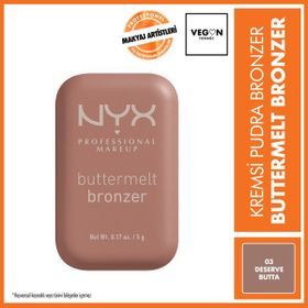 Nyx Professional Makeup Buttermelt 03 Deserve Butta Bronzer