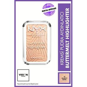 Nyx Professional Makeup Buttermelt 10 Glaze It Butta Highlighter Kremsi Pudra Aydınlatıcı