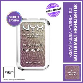 Nyx Professional Makeup Buttermelt 45 Butta In Black Highlighter Kremsi Pudra Aydınlatıcı