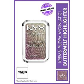 Nyx Professional Makeup Buttermelt 45 Butta In Black Highlighter Kremsi Pudra Aydınlatıcı