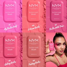 Nyx Professional Makeup Buttermelt Blush 08 Getting Butta Kremsi Pudra Allık