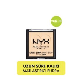 Nyx Professional Makeup Can't Stop Won't Stop Fair Matlaştırıcı Pudra
