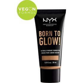Nyx Professional Makeup Caramel Born To Glow Naturally Radiant Fondöten