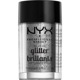 Nyx Professional Makeup Face & Body Glitter Silver Highlighter