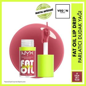 Nyx Professional Makeup Fat Oil Lip Drip Chillin Like A Villain Parlatıcı Dudak Yağı