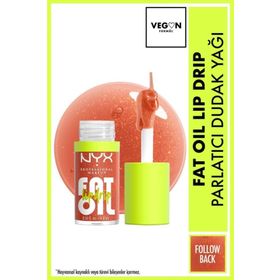 Nyx Professional Makeup Fat Oil Lip Drip Follow Back Parlatıcı Dudak Yağı