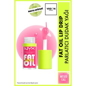 Nyx Professional Makeup Fat Oil Lip Drip Missed Call Parlatıcı Dudak Yağı