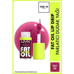 Nyx Professional Makeup Fat Oil Lip Drip Thats Chic Parlatıcı Dudak Yağı