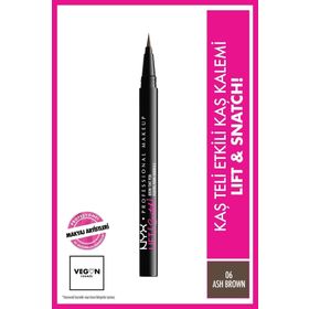 Nyx Professional Makeup Lift Snatch Brow Tint Pen Ash Brown Kaş Kalemi