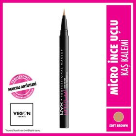 Nyx Professional Makeup Lift Snatch Brow Tint Pen Soft Brown Kaş Kalemi
