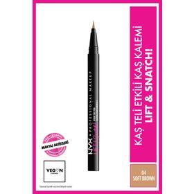 Nyx Professional Makeup Lift Snatch Brow Tint Pen Soft Brown Kaş Kalemi