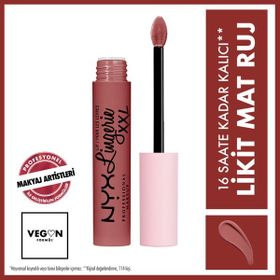 Nyx Professional Makeup Lip Lingerie XXL Liquid Lipstick Stripd Down Likit Ruj