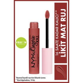 Nyx Professional Makeup Lip Lingerie XXL Liquid Lipstick Warm Up Likit Ruj