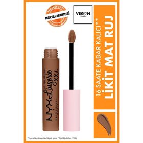 Nyx Professional Makeup Lip Lingerie Xxl Matte Hot Caramelo Likit Mat Ruj