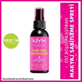 Nyx Professional Makeup Plump Finish Makyaj Sabitleme Spreyi