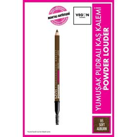 Nyx Professional Makeup Powder Louder 05 Soft Auburn Pudralı Kaş Kalemi