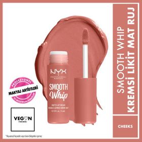 Nyx Professional Makeup Smooth Whip Cheeks Likit Mat Ruj