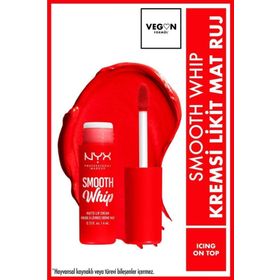 Nyx Professional Makeup Smooth Whip Icing On Top Likit Mat Ruj