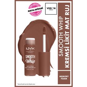 Nyx Professional Makeup Smooth Whip Memory Foam Likit Mat Ruj
