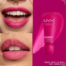 Nyx Professional Makeup Soft Matte Smushy She's Serving 04 Dudak Balmı