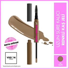 Nyx Professional Makeup Taupe Zero To Brow Uzun Süre Kalıcı Kaş Jeli