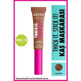 Nyx Professional Makeup Thick It Stick It Auburn Kaş Maskarası