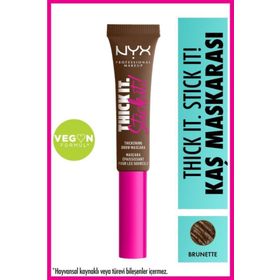 Nyx Professional Makeup Thick It Stick It! Brunette Kaş Maskarası