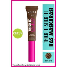 Nyx Professional Makeup Thick It Stick It! Brunette Kaş Maskarası