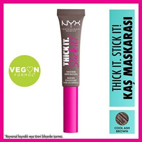 Nyx Professional Makeup Thick It Stick It Cool Ash Kaş Maskarası