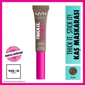Nyx Professional Makeup Thick It Stick It Taupe Kaş Maskarası